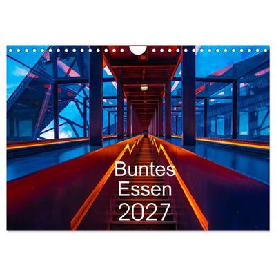 Buntes Essen 2027 (Wandkalender 2027 DIN A4 quer), CALVENDO Monatskalender