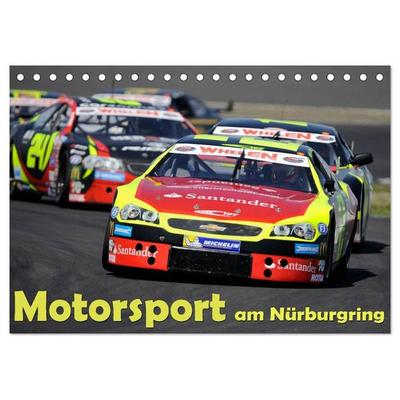 Motorsport am Nürburgring (Tischkalender 2027 DIN A5 quer), CALVENDO Monatskalender