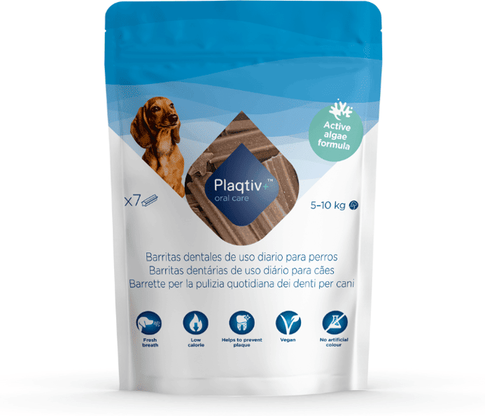 Ecuphar Plaqtiv+ Barras Dentais 5-10 kg 7 un