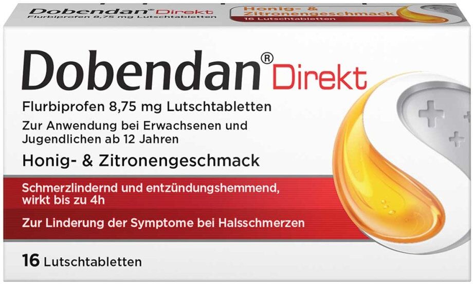 Dobendan Direkt Flurbiprofen 8,75 mg Lutschtabletten 16stk