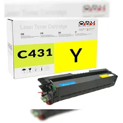 OBV Toner kompatibel für Lexmark 431 CS331dw Gelb