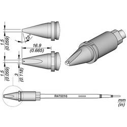 JBC Tools R470016 Lötspitze Meißelform Inhalt 1 St.