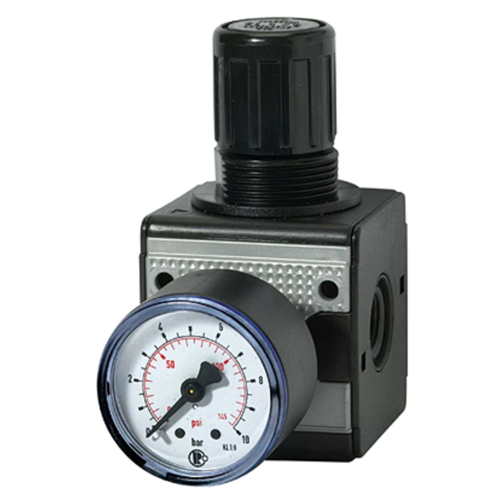 Riegler Druckregler multifix inkl. Manometer BG 1 G 3/8 0,5 - 16 bar (100422)