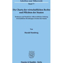 Die Charta der wirtschaftlichen Rechte und Pflichten der Staaten, Fachbücher