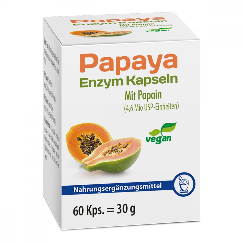 Pharma Peter GmbH Papaya Enzym Kapseln 01232600