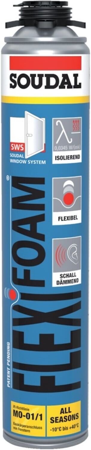 Soudal Profi-Pistolenschaum Flexifoam blau D.750 ml, 123392)