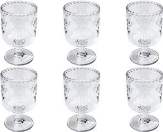 Abode Homewares Talavera Acrylic Wine Glass - 13 oz - Set of 6