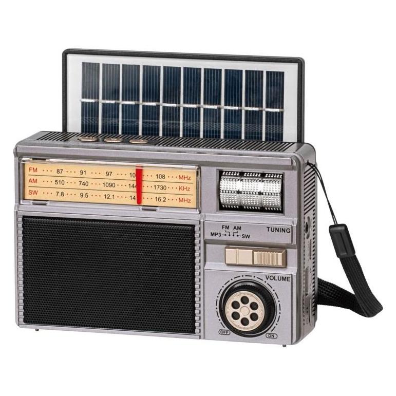 Krüger&Matz Radio Kruger&Matz Radio przenośne analogowe solarne model KM0831 (AM, FM) (65289673)