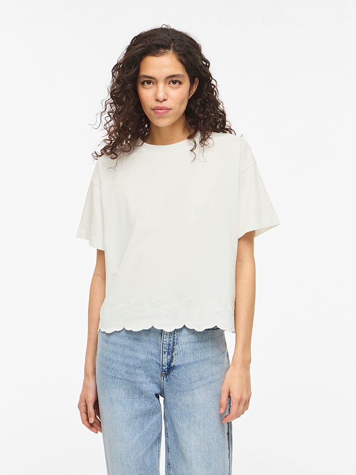 Vila Shirt in Weiß - XL