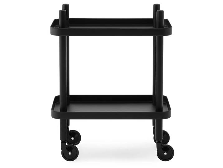Normann Copenhagen Block Beistelltisch Schwarz-schwarz