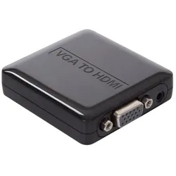 HQ power multimedia VGA + Audio Auf Hdmi-Wandler, Video Converter