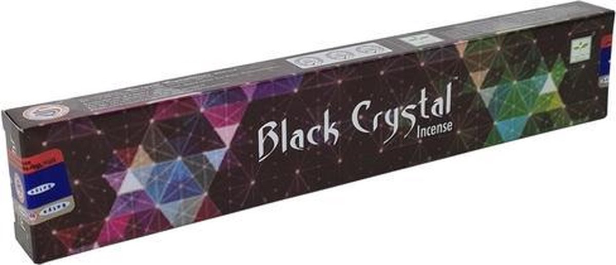 Satya Black Chrystal Wierookstokjes 15 gram