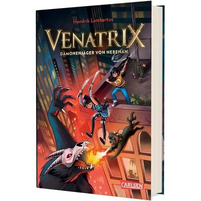 Venatrix 1: Venatrix - Dämonenjäger von nebenan, Gebundene Ausgabe von Hendrik Lambertus, Carlsen, 978-3-551-65106-8