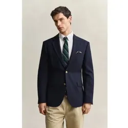 Gant für Herren. 7706311 Amerikanische Club-Marinejacke (56), Lässig, Wolle, Klassisch