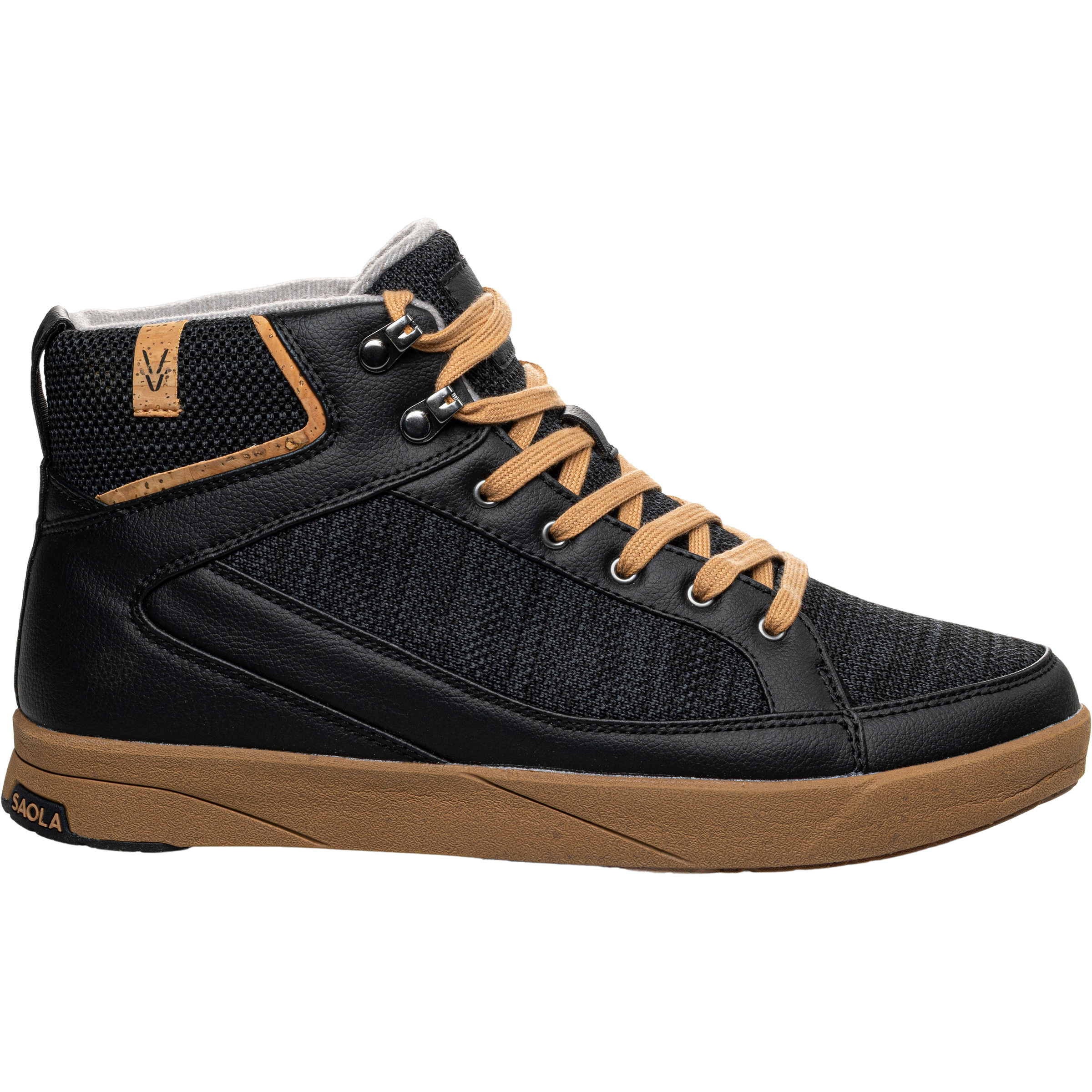 Saola Machu WP Herren Freizeitschuhe schwarz Größe 43 Lifestyle Wasserdicht