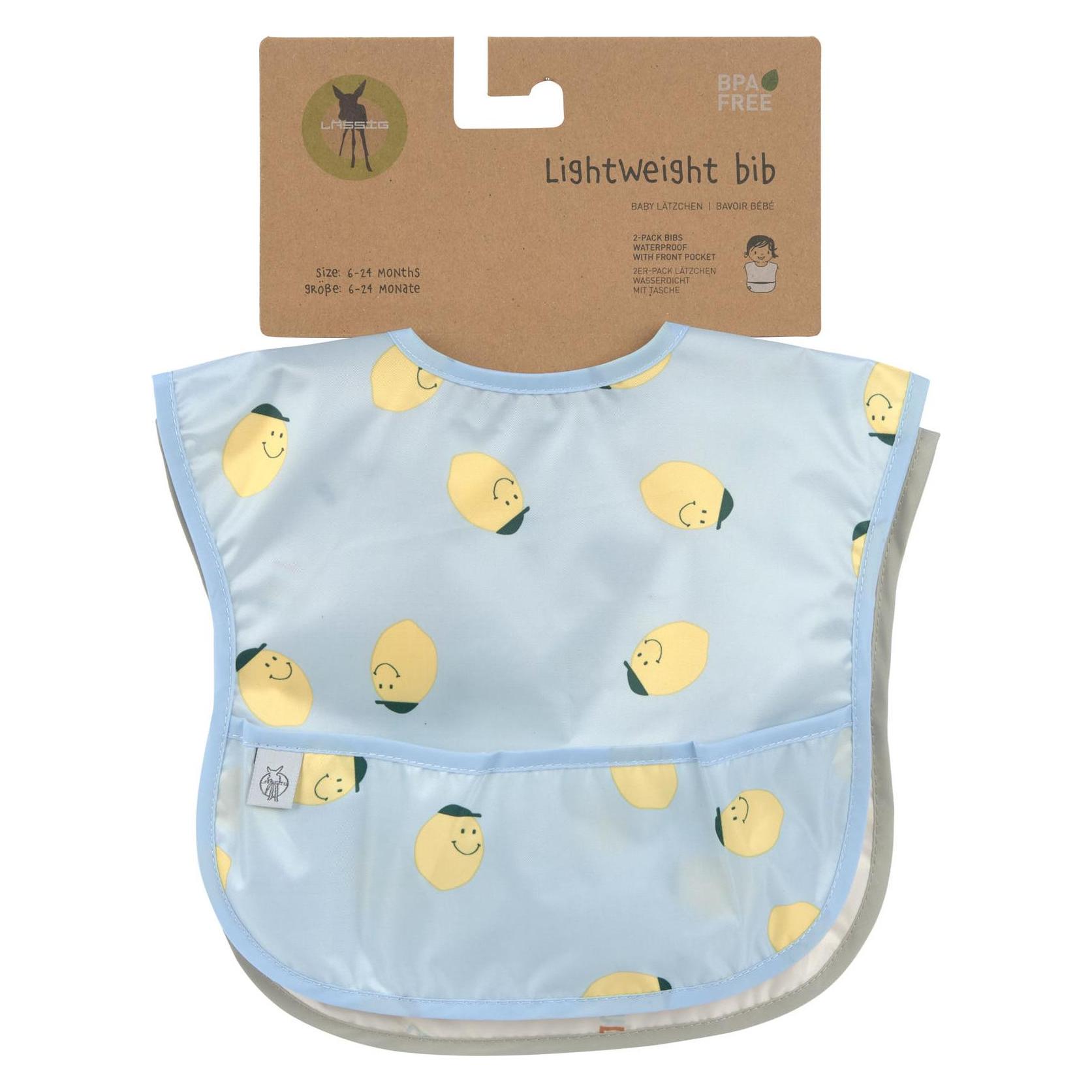 Lässig Lätzchen Klett-Lätzchen 2er Pack Lightweight Bib - (6 Monate) (13110194008)