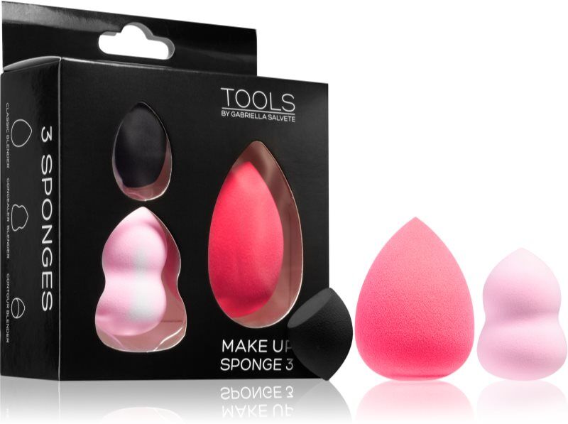 Gabriella Salvete Tools Make-Up Sponge éponge à fond de teint 3 pcs