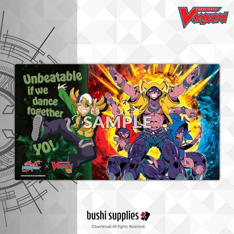 Bushiroad Future Card Buddyfight Tetsuya ; Asmodai Rubber Playmat for Card Games