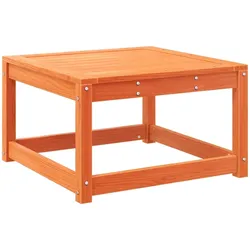 vidaXL Gartenhocker Wachsbraun Massivholz Kiefer