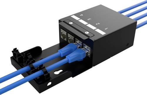 Digitus DN-93708-4 RJ45-Modulträger Keystone Unbestückt 1 St.