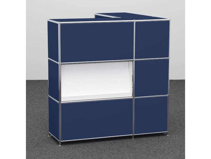 Empfangstheken System4, Blau, Neu - Elegant & Stilvoll