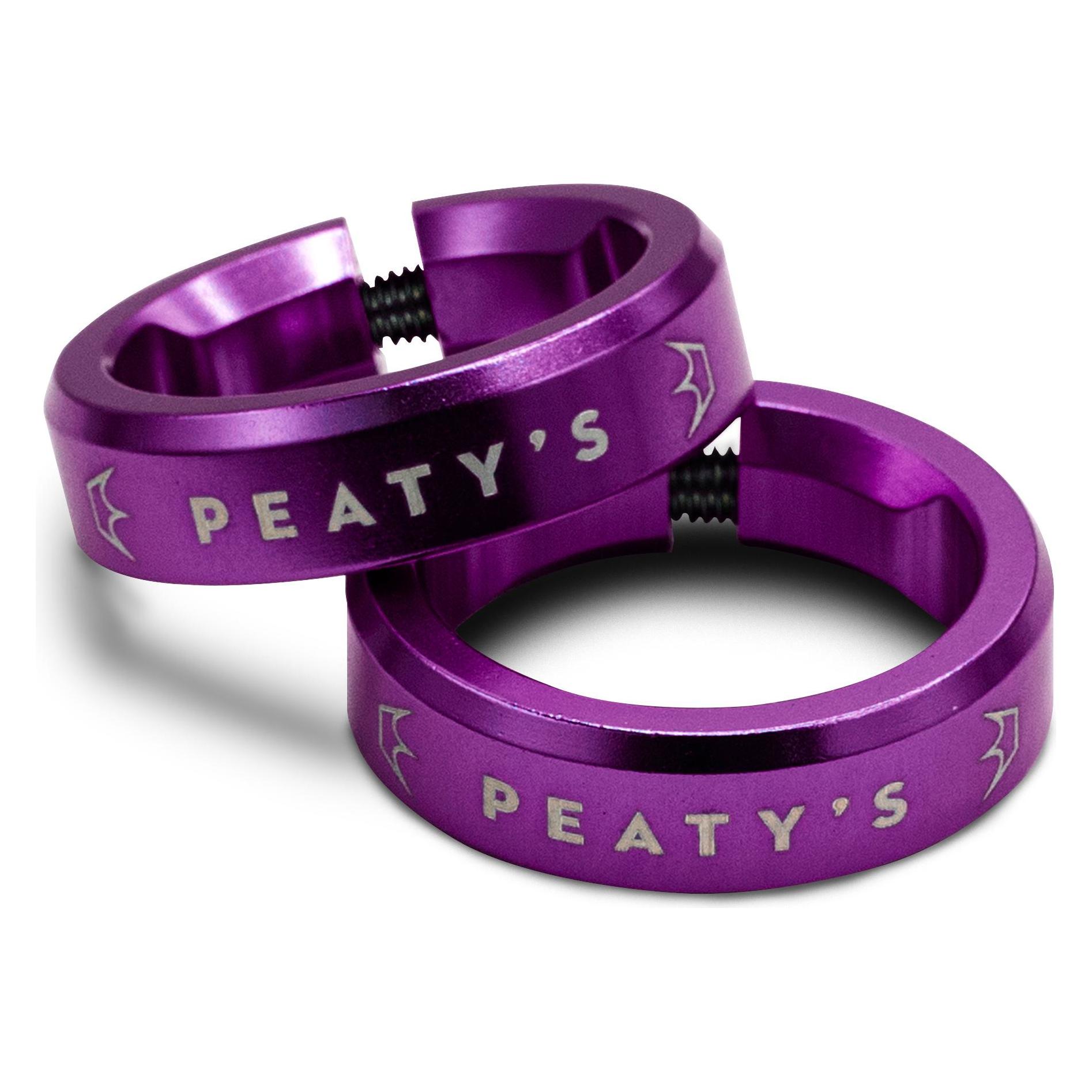 Peaty's Monarch Grips Klemmringe (PGM-LCK-RNG-VLT)