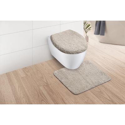 Badematte DREAMS "Microfaser", beige, H:20mm, Polyester, Badematten, Badematte, Uni Farben, besonders weicher Flor, Badvorleger