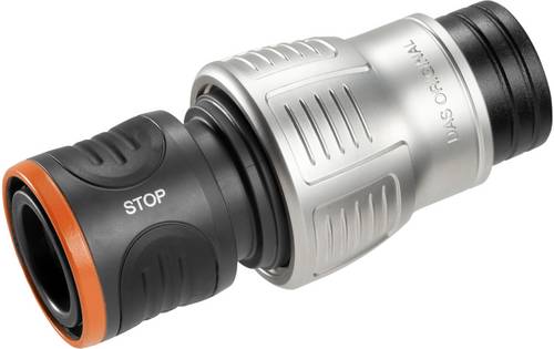 GARDENA 18254-50 Premium Kunststoff Regulierstop 19mm (3/4 ) Ø, Steckkupplung Wasserstop