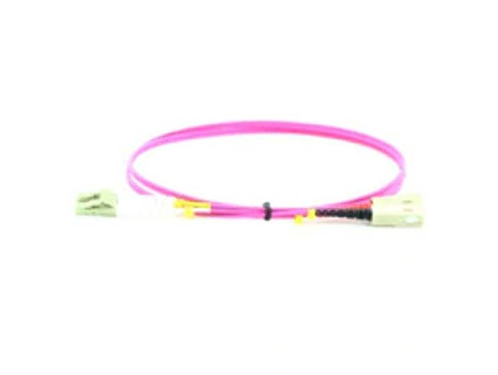 Microconnect 2m LC/PC-SC/PC glasvezelkabel OM4 LC/PC SC/PC violet LWL-kabel (2 m, OM4, LC/PC, SC/PC, stekker/stekker, violet)