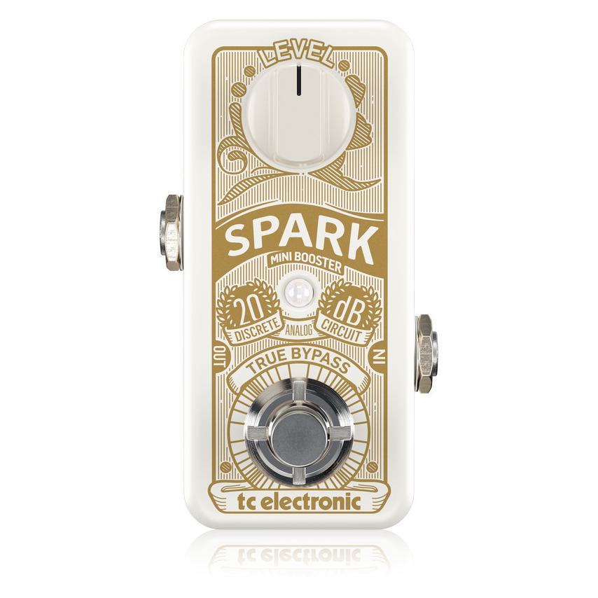 TC Electronic Spark Mini Effektpedal Weiss (Gitarre) (34000027)