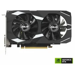 ASUS Dual GeForce RTX 3050 OC, DUAL-RTX3050-O6G, 6GB GDDR6, DP, HDMI, DVI