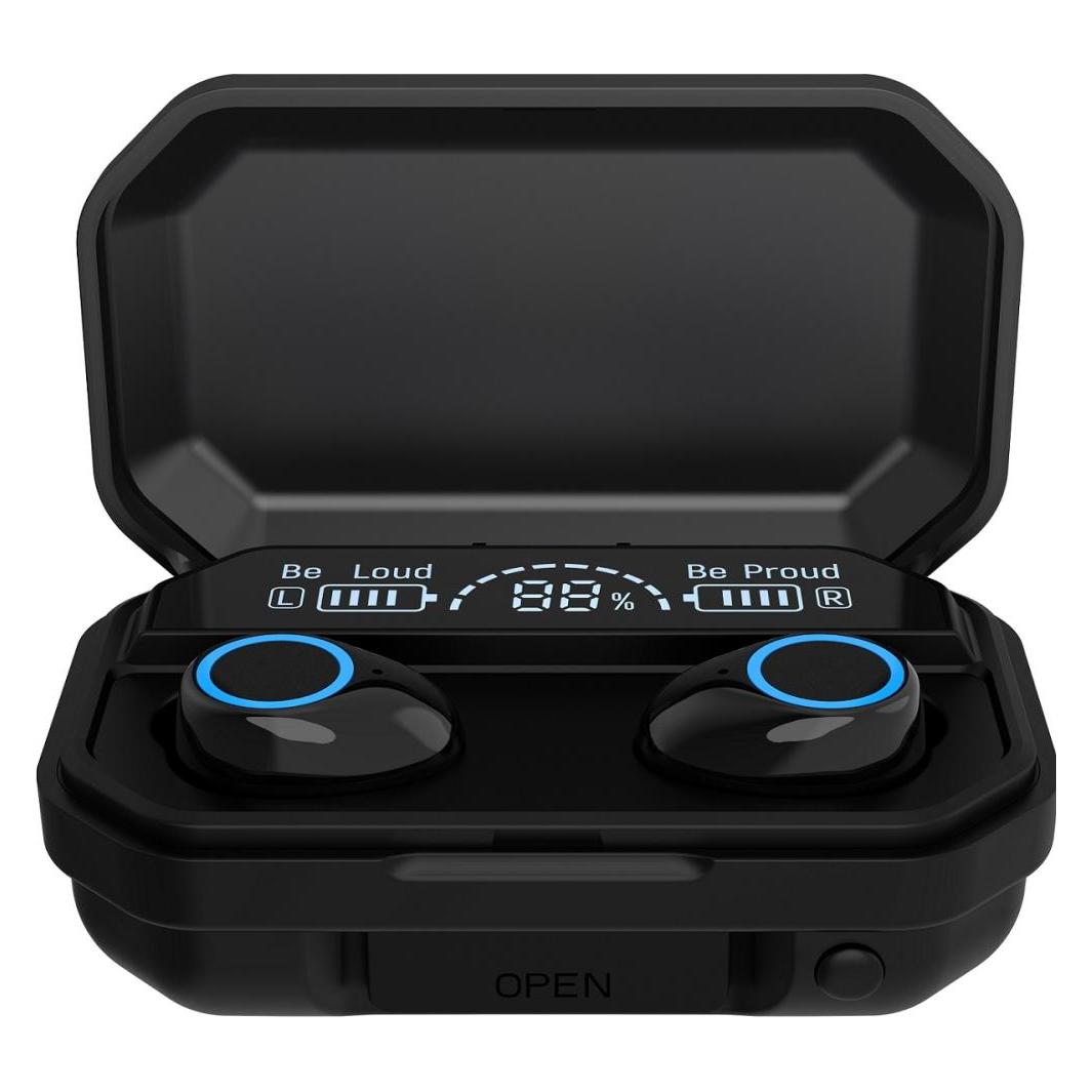 Devia Bluetooth Kopfhörer TWS Joy A12 schwarz (6 h, Kabellos) (?DEVJOYA12-BK)