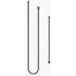 Dornbracht Metall-Brauseschlauch, 2-teilig, 28323970-19, Farbe: Dark Chrome