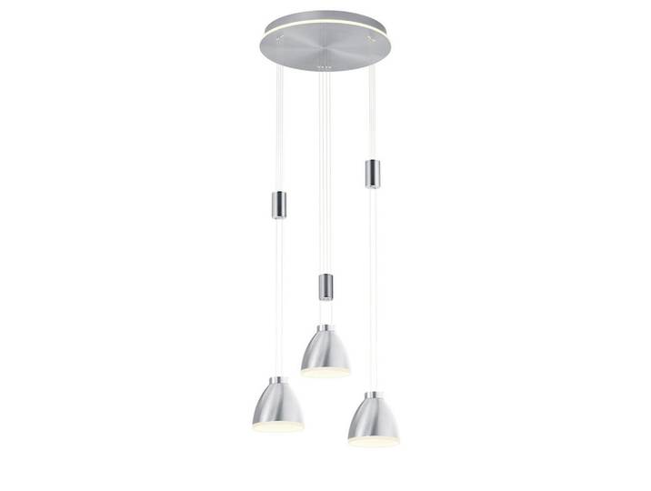 Hell Led-Hängeleuchte, Metall, 150 cm, höhenverstellbar, Lampen & Leuchten, Innenbeleuchtung, Hängeleuchten, Pendelleuchten