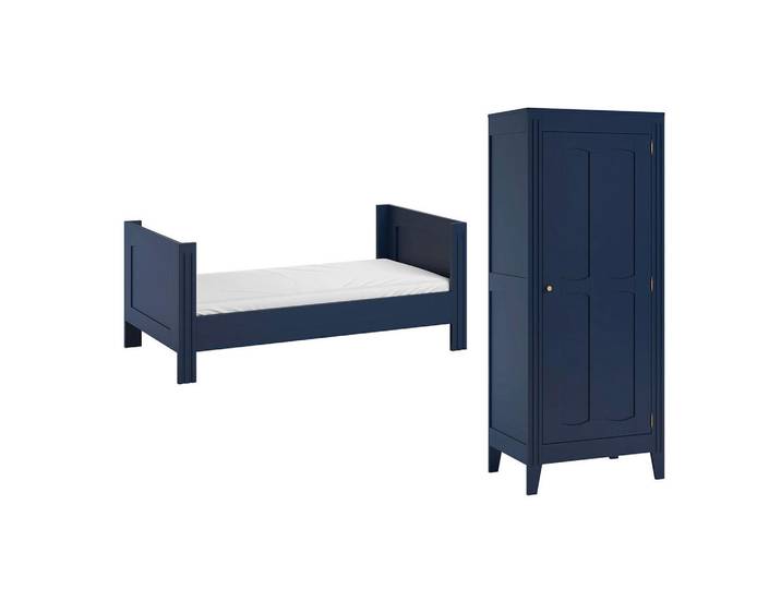 Petits-meubles Babyzimmer 2-teilig Blau, 144x80x75 cm, Babymöbel & Kindermöbel, Babyzimmer