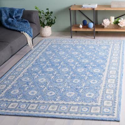 SAFAVIEH Handmade Ebony Greer Modern Wool Rug