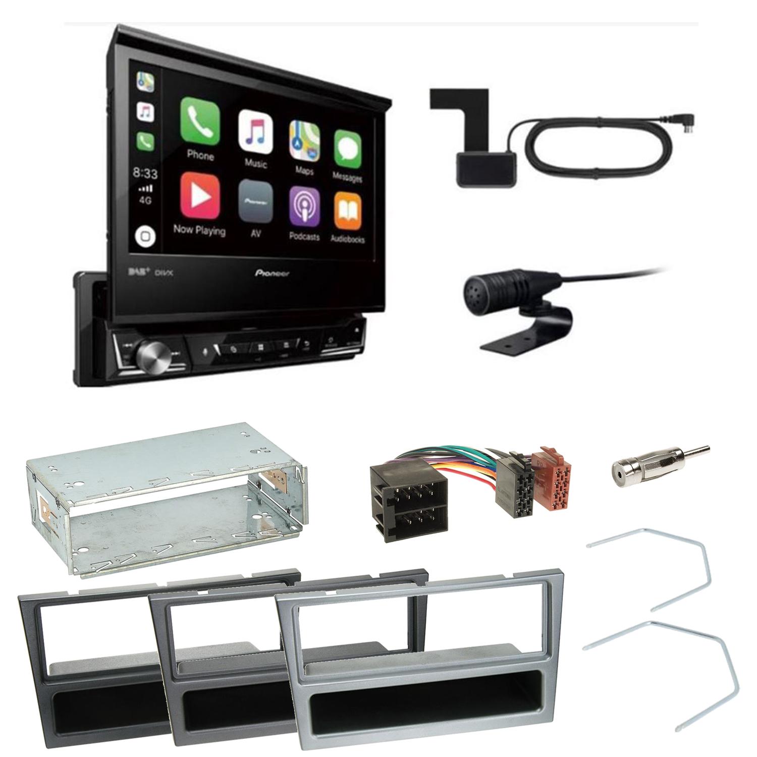 Pioneer AVH-Z7200DAB Digitalradio Einbauset für Opel Vectra C Signum Corsa Combo