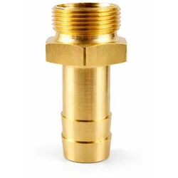 Gewindetülle Einschraubstutzen messing - 13mm / R 1/2"
