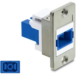DELOCK Panel Mount SC Simplex Buchse zu SC Simplex Buchse