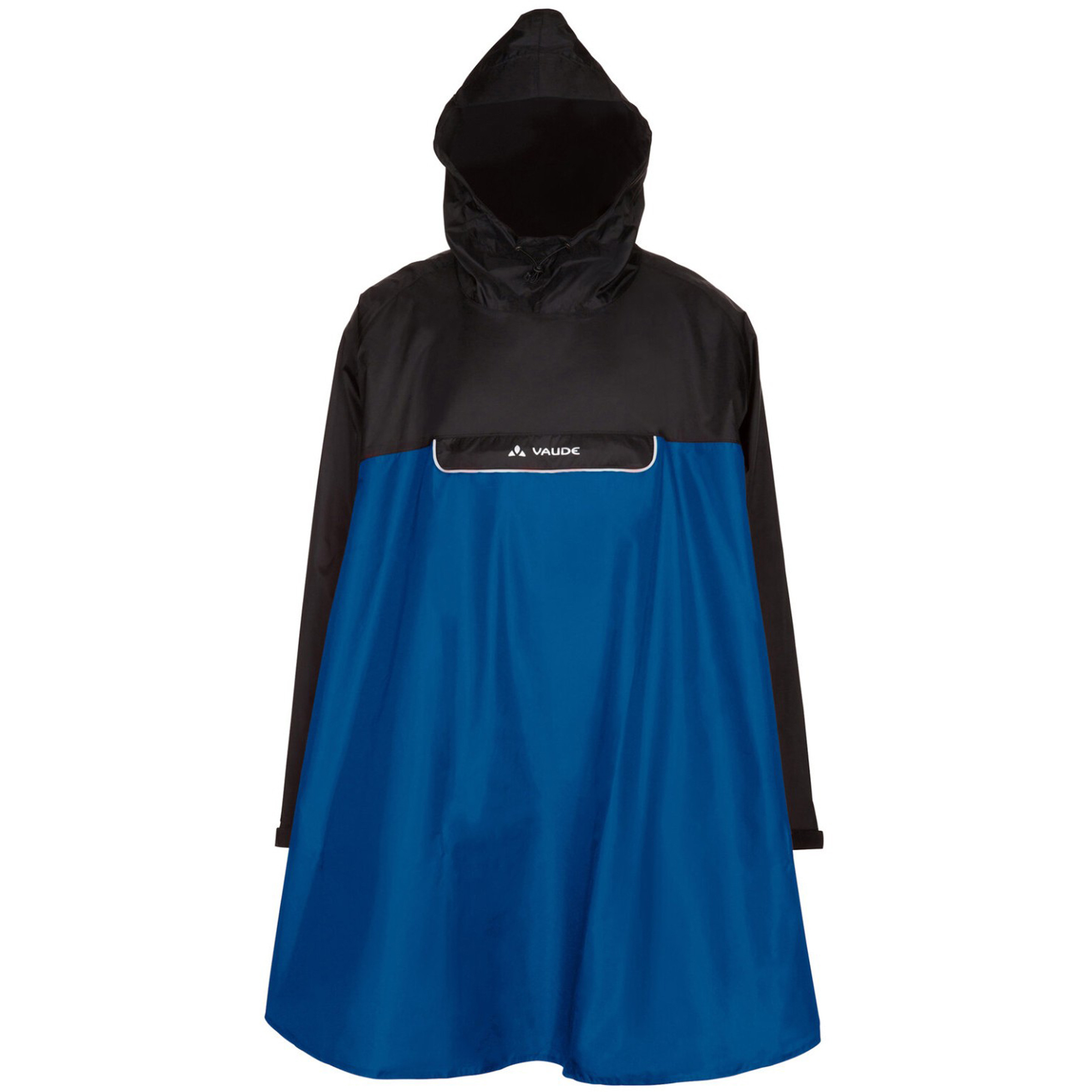 Vaude Valero Poncho Regenjacke blau Größe S Commuting Winddicht Wasserabweisend