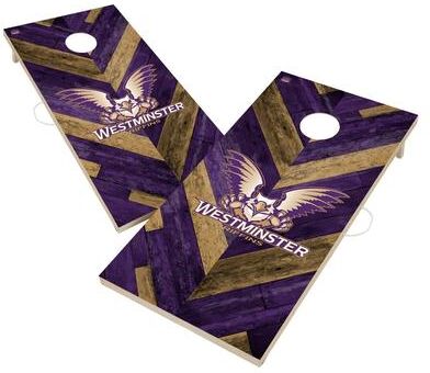 Skip's Garage Westminster College Griffins Cornhole Board Set