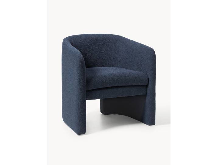 Bouclé-Loungesessel Mairo