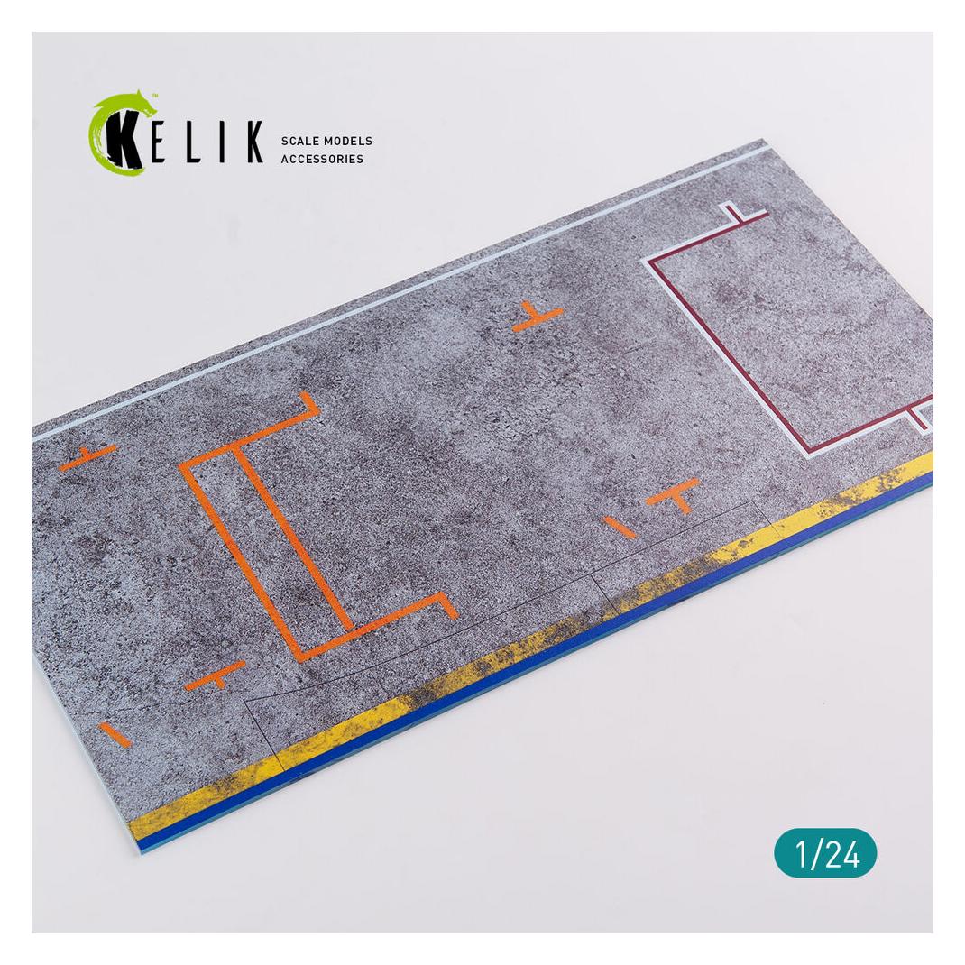 Kelik Pitstop 24 Hours of Le Mans type 1 Base - Acrylic 3 mm (180 x 357 mm) (210 g) (KS24006)