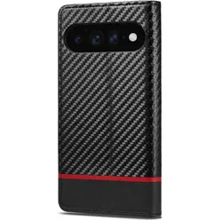 LC.Imeeke Google Pixel 11 Pro XL - Hülle Carbon Fiber (Google Pixel 11 Pro XL), Smartphone Hülle, Schwarz