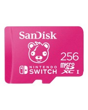 SanDisk MicroSD card NintendoSwitch 256G Fornite Micro SD (SDSQXAO-256G-GN6ZG)