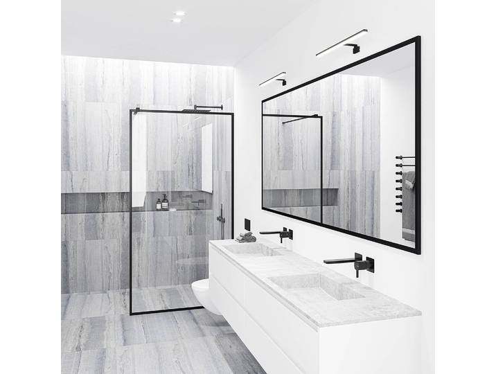 Applique murale Marlee Ø 0cm Blanc/Blanc Acier verni Polyester PVC LED non-remplaçables Module LED