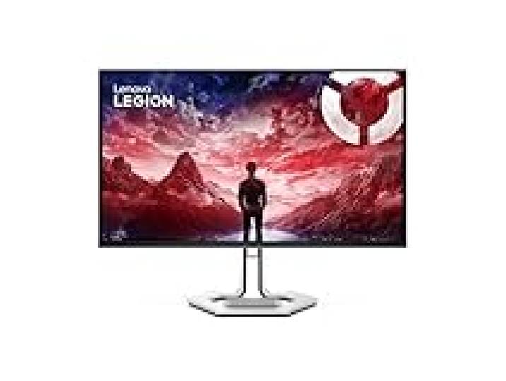 Lenovo Legion Pro 27UD-10 - Écran Gaming de 26.5 avec Eyesafe (UHD, QD-OLED, 240Hz, 0.03ms GtG, 2xHDMI+DP+ USB Type-C, AMD FreeSync Premium Pro) - Réglage en Inclinaison - Noir-Blanc