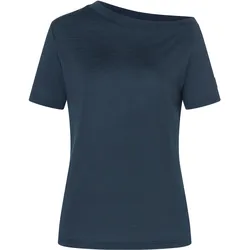 Super Natural, Damen, Funktionsshirt, Women's Drop Shoulder Tee (XS), Blau