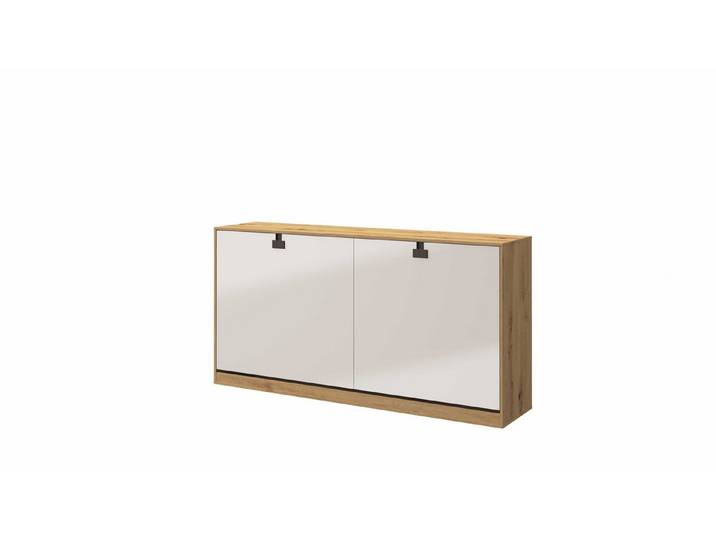 Kaiser Möbel Schrankbett Wandklappbett 90x200 Horizontal MIT MATRATZE INDEX