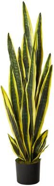 Nearly Natural 4' Sansevieria Artificial Plant